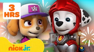 Patrulha Canina  3 Horas do NOVO Patrulha Canina  Nick Jr em Português [upl. by Aicelet]