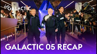 Virgin Galactic Galactic05 Recap [upl. by Ielirol184]