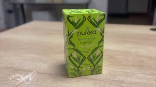 Pukka  Lemongrass and Ginger  Review [upl. by Krasnoff]