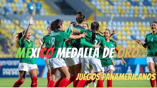 Medalla de oro para México Campeonas de los Juegos Panamericanos Santiago 2023 [upl. by Ahsatam655]