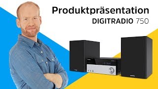 DIGITRADIO 750  DABUKWCD MikroHiFiSystem mit BluetoothAudiostreaming  TechniSat [upl. by Yuma]