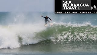 March Surfing Nicaragua 2024  Sea Nicaragua Travel [upl. by Austine]