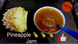 yummy pineapple home made jam \\ yummy pineapple jam \\tasty pineapple jam \\ Deepas Tea time [upl. by Alil]