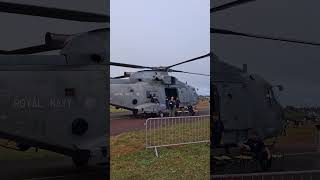 Airpower Zeltweg 2024 AgustaWestland Merlin [upl. by Anelehs]