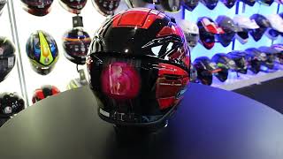 Shoei NXR 2 Fortress TC1 Helmet BlackRed [upl. by Mosra]