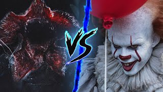 Demogorgon VS Pennywise  Who Wins ⚔️🔥 [upl. by Teryl667]