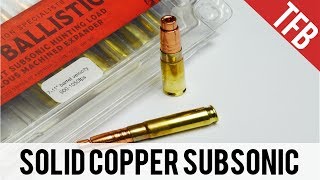 Discreet Ballistics 300 AAC 188gr subsonic gel test [upl. by Annekam]