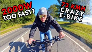 TestRiding Fast Ebike Conversion  2000w of Pure Fun [upl. by Ilaire]