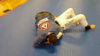 BJJ Friendly Rolling 4th Degree Black Belt Ricardo Pires VS Mike [upl. by Ailalue584]