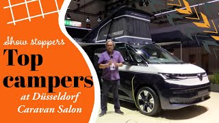 AMAZING NEW CAMPERVANS at Caravan Salon 2024 – new Nugget VW California Concept and ID Buzz [upl. by Janina999]