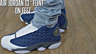 EARLY LOOK 2020 AIR JORDAN 13 quotFLINTquot ON FEET How to wear [upl. by Amrac674]