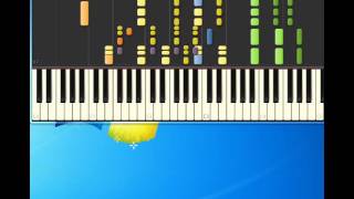 pinball wizard karaoke songs NifterDotCom Piano tutorial by Synthesia [upl. by Nodnil]