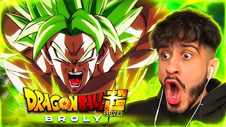 MY FIRST TIME WATCHING Dragon Ball Super Broly Movie [upl. by Royden319]