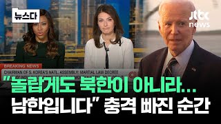 quot놀랍게도 남한입니다quot…전세계 충격 소식 들은 순간 뉴스다  JTBC News [upl. by Editha327]