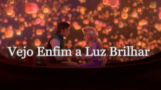 Vejo Enfim a Luz Brilhar  Você Canta o Flynn [upl. by Notsirk]