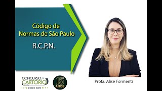 Registro Civil das Pessoas Naturais  Normas de São Paulo  Direto ao Ponto [upl. by Nonnaihr]