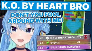 Heart Bro Kills Suisei In Tetris Hoshimachi Suisei  Hololive Eng Subs [upl. by Neelyak519]