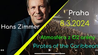 Pirates of the Caribbean 🏴‍☠️ O2 Arena  832024  Hans Zimmer [upl. by Yovonnda]