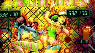 ROLLER DISCO Pinball Machine  GRC Archive Gameplay  MAT Scores 539830 [upl. by Thurnau374]