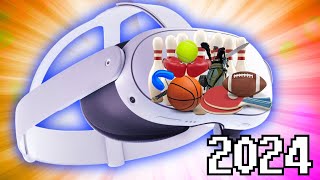 15 Best VR Sports Games to play in 2024 🎾 [upl. by Dutchman406]