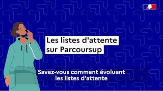 Parcoursup 2024  comment évoluent les listes d’attente [upl. by Bigg]