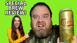 CARLSBERG Special Brew 75 Beer Review [upl. by Townie915]