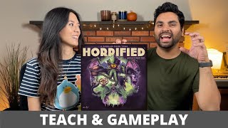 Horrified World of Monsters  Teach amp Playthrough [upl. by Caundra]