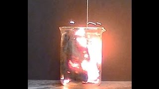 A Sparking Stoichiometry Demonstration [upl. by Neetsirhc]