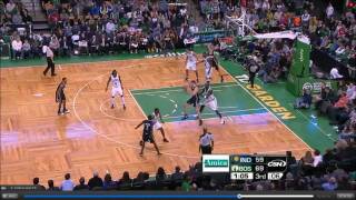 Tyler Hansbrough dunks on Kevin Garnett [upl. by Mullane]