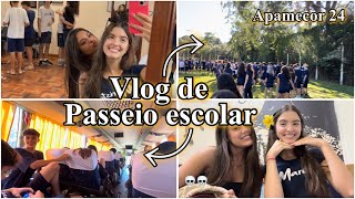 Vlog passeio escolar 2° ano do Ensino médio Apamecor 24 [upl. by Rentsch]