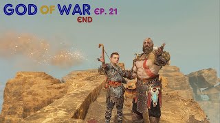 WHAT A WAY TO GO OUT  God of War 2018  Ep21 END [upl. by Otreblig]