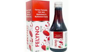 FELYNO Syrup Ferrous Fumarate Folic Acid Multivitamin Syrup [upl. by Som841]