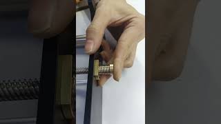 How to get back the brass coupler on lead screw for z axis [upl. by Soraya]