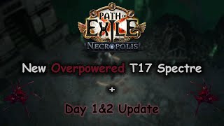 New Gatling Gun Spectres Are Kinda Nuts  Path of Exile 324 Necropolis [upl. by Chemarin627]