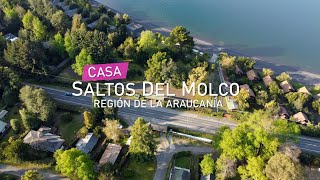 CASA SALTOS DEL MOLCO  LAGO VILLARRICA  REGIÓN DE LA ARAUCANÍA [upl. by Odraboel]