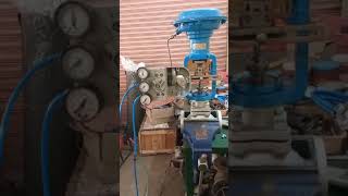 Pneumatic Positioner Calibration And working Video [upl. by Erik]