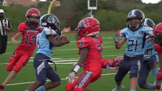 PLAYOFFS Cornerstone Warriors 9u RED vs Tri County Titans [upl. by Kolosick]