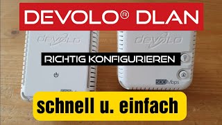 Devolo® Dlan richtig konfigurieren so gehts [upl. by Dibrin142]