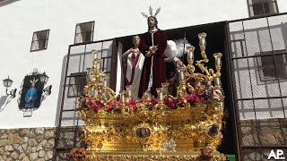 IMPRESIONANTE salida del misterio de Torreblanca 2023  Semana Santa Sevilla [upl. by Ahsinert]