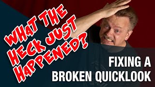 Fixing a broken Quicklook on the Mac [upl. by Tanitansy]