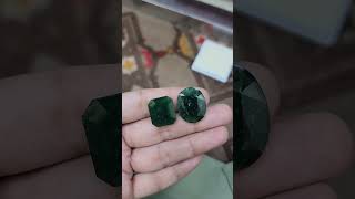 Natural Emerald  Origin Pakistan quotSwatquot  Weight 2141 amp 2046 Carat ls emerald emeralds gems [upl. by Packer912]