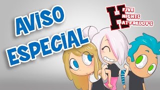 AVISO ESPECIAL 500K con el ELENCO DE FNFHS [upl. by Aliehc]