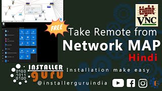 Remote desktop from MAP via TightVNC free Hindi 💻🔥 vnc remoteaccess techguide installerguru [upl. by Pasol]