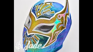 Cómo se hace la máscara de Sin Cara WWE  How to make Sin Cara WWE Mask Lucha Libre [upl. by Etnohc96]