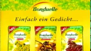 Bonduelle Zartgemüse TV Werbung 2004 [upl. by Nanreit]