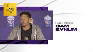 Camryn Bynum on Parent Trap Celebration After His Pick amp Great Atmosphere in London During Game [upl. by Llebanna787]