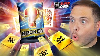 I Cant Believe These Packs are STILL Broken First QR CODE of 2024  WWE SuperCard [upl. by Ayimat]