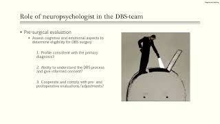 Neuropsychology in DBS by Johanna Philipson [upl. by Ayitahs]