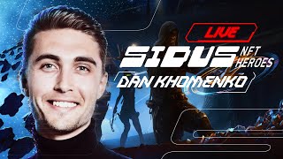 SIDUS HEROES CEO Dan Khomenko new demo version upcoming IDO new game mechanics [upl. by Ihcego]