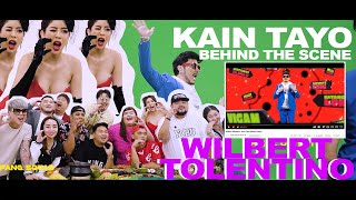 KAIN TAYO MUSIC VIDEO  BEHIND THE SCENE l WILBERT TOLENTINO [upl. by Aiynot]